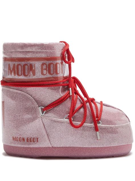 Moon Boot Botas Icon Low Glitter Farfetch