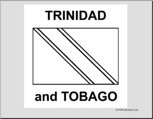 Flag Trinidad And Tobago Abcteach