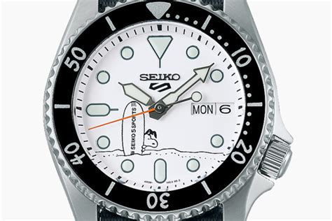 Seiko Puts Peanuts Snoopy On Two 5 Sports Watches Hiconsumption