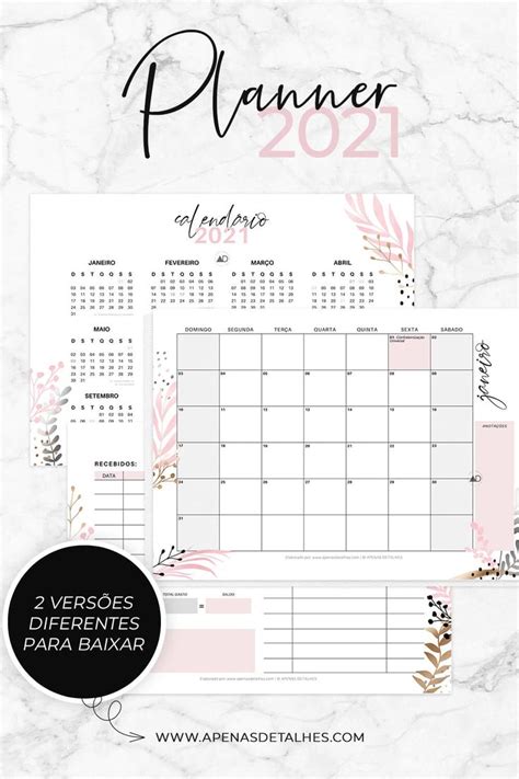 8 Planners Gratuitos Para Baixar E Usar Em 2021 Clara Study Planner