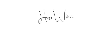 87 Hugo Wakim Name Signature Style Ideas Unique Esign