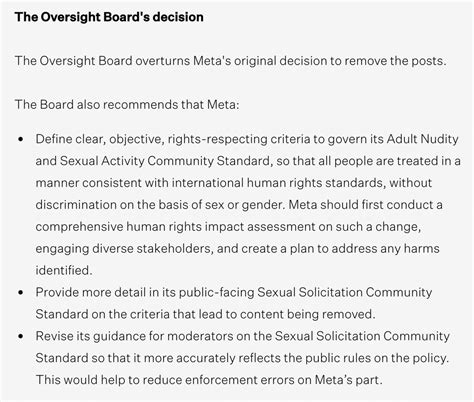 Glaad On Twitter Good Decision From Oversightboard On Wrongful