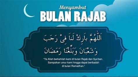 Inilah Bacaan Niat Puasa Rajab Dengan Latin Dan Terjemahan Doa Agar