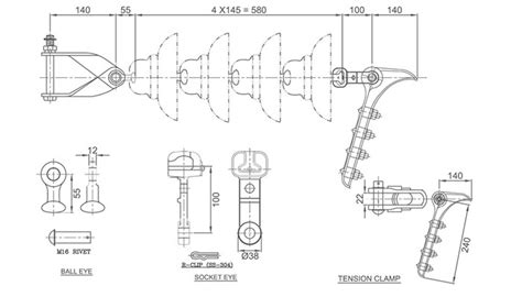 Bolted Type Tension Clamp, NLL and NLD Series Strain Clamp - Powertelcom