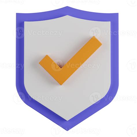 3d Security Shield Icon 9374094 Png