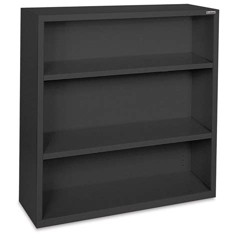 Sandusky Lee Elite Series Welded Bookcase Black 42 Height BLICK