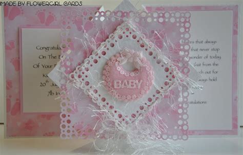 Flowergirl Cards: Baby Girl Card