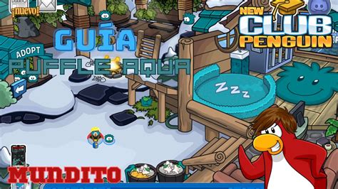 Gu A Como Conseguir Al Puffle Aqua New Club Penguin Youtube