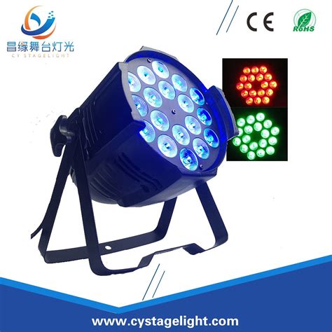 18 15W RGBWA UV 6in1 LED PAR Can Light LED PAR And LED PAR Lights