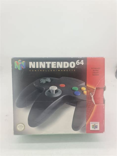 Nintendo 64 N64 Old Stock Rare 1st Print Official Black Catawiki