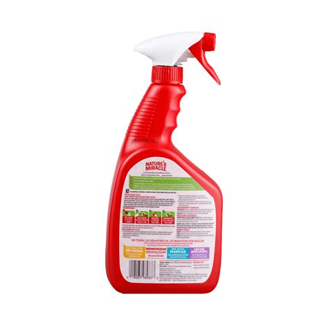 Spray Eliminador De Manchas Y Olores Nature Miracle Oz Supermascotas