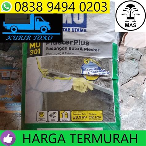 Jual Mu Mu Kg Plasterplus Mortar Utama Perekat Khusus Kurir