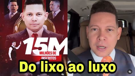 Bispo Bruno Leonardo chega á 15 milhões de inscritos no youtube Bispo