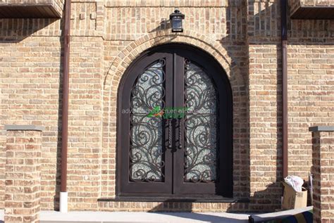 Exterior Main Entry Door Security Custom Villa Wrought Iron Doors Buy