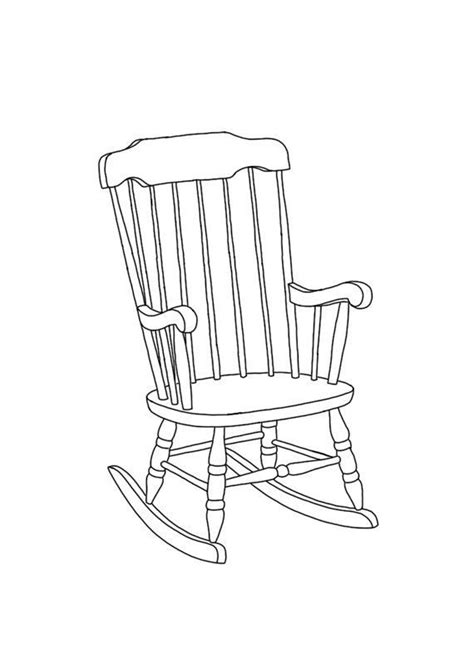 How To Draw A Rocking Chair Step By Step Cytwomblygreenpaintings