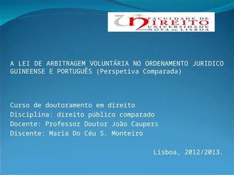 Ppt Sum Rio Introdu O A Arbitragem Como Meio Alternativo De