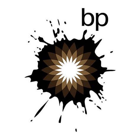 BP logo makeover, courtesy of Greenpeace campaign | Logo Design Love