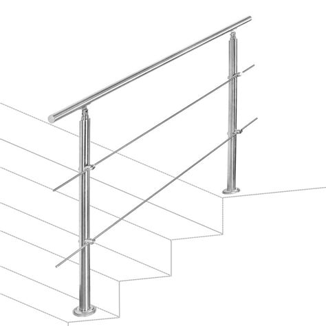 Rampe D Escalier En Acier Inoxydable Pour Escaliers Garde Corps Mains