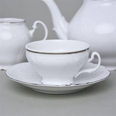 Tea Set For Persons Thun Carlsbad Porcelain Bernadotte