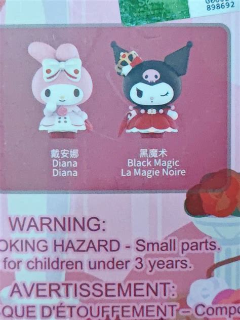 【換 出】sanrio My Melody And Kuromi 盲盒 玫瑰與伯爵 Rose And Earl 美樂蒂 庫洛米 名創優品 興趣及遊戲 玩具 And 遊戲類 Carousell