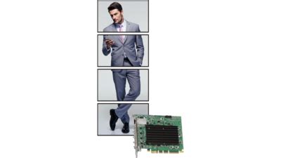 QuadHead2Go Q185 | Multi-Monitor Controller Card | Matrox Video