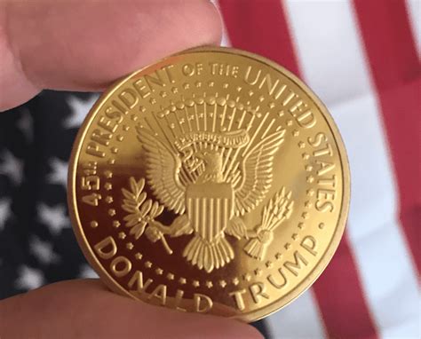 The Donald J. Trump Presidential "Legacy " Gold Coin [LIMITED SUPPLIES – Patriot Powered Products