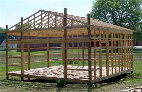 Pole Barn Plans And Material List