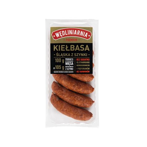 WĘDLINIARNIA PREMIUM Kiełbasa śląska z szynki Niska cena w ALDI