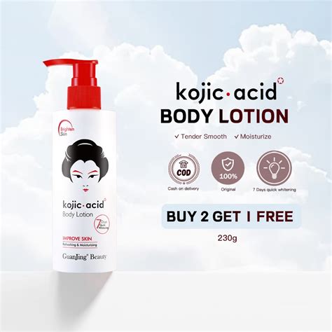 BUY 2GET 1 FREE 1 Kojic Acid Body Lotion Skincare Whitening