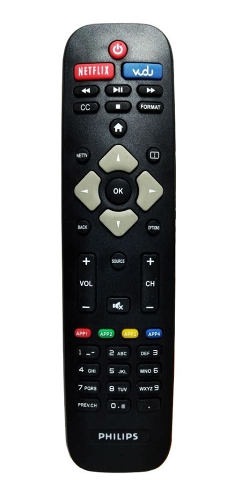 Control Remoto Para Pantalla Philips Led Smart Tv Pfl Mercado Libre