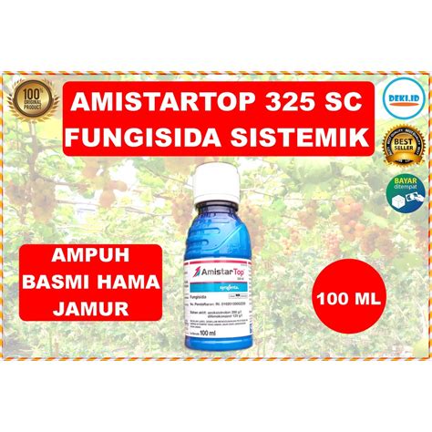 Jual Amistartop 325 SC 100 Ml Fungisida Sistemik Pestisida Obat Amistar