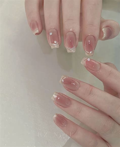 Xiaohongshu Chinese Nails Douyin Nails Soft Nails Jelly Nails Cute