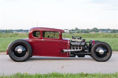 Chopped And Channeled Ford Model A Runs A Big Block V Hot Rod