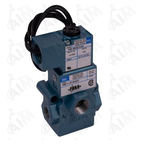 12V TV 3 Way 1/4" Solenoid Valve - Avid Industrial Maintenance Inc.