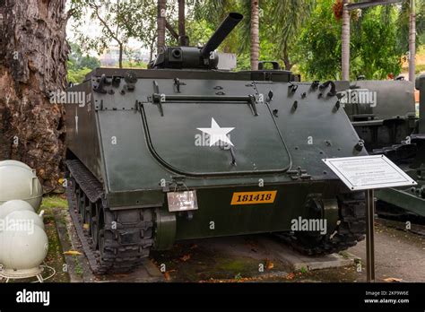 Us Army M Armored Flamethrower At The War Remnants Museum Ho Chi