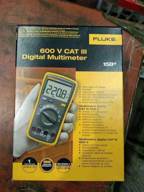 Fluke 15b Digital Multimeter 4 Digit Manufacturer Seller In Delhi