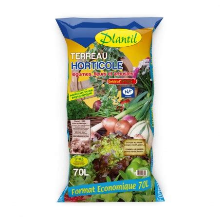 Sac De 50 Litres De Terreau Horticole Pour Agriculture Biologique