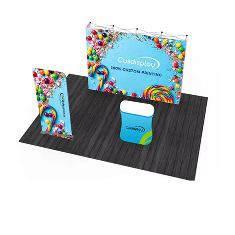 Pop up trade show booth 10x10 -Cusdisplay