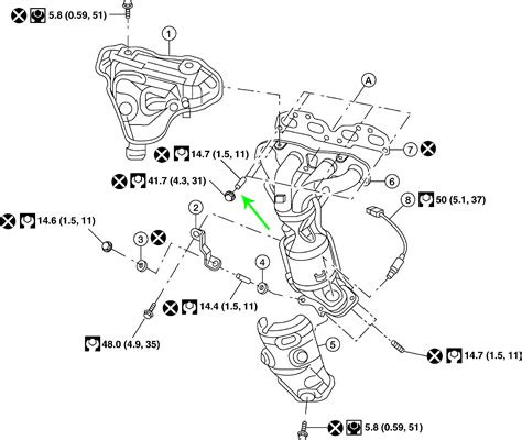 How To Read Torque Specs Off This Nissan Service Diagram Motor Vehicle Maintenance And Repair