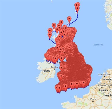 Terrible Maps On Twitter Map Of The Uk Showing People At Petrol