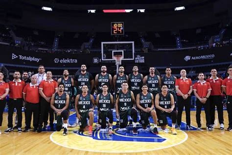 Cuándo juega la Selección Mexicana de Básquetbol previo al Mundial