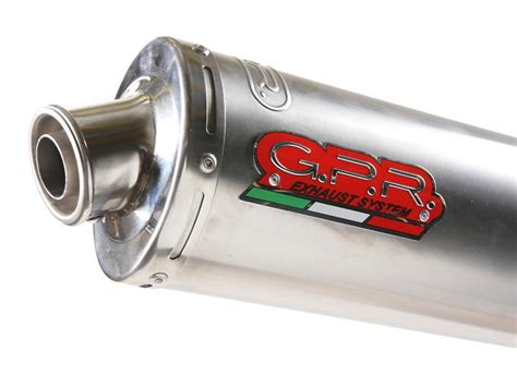 GPR EXHAUST SYSTEM COMPATIBLE FOR HONDA CBF 125 I E 2004 14