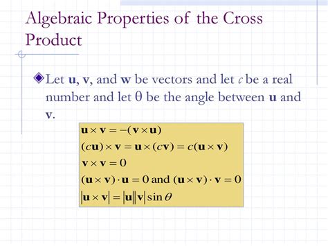 Cross Products Lecture 19 Fri Oct 21 Ppt Download