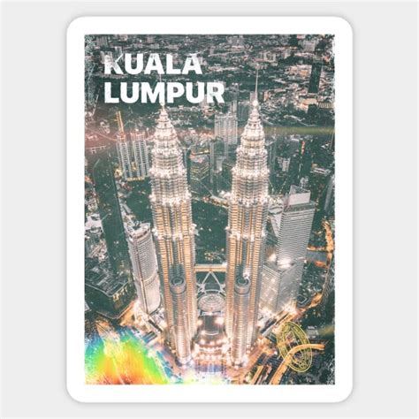 Vintage Kuala Lumpur Poster Places Of The World Kuala Lumpur