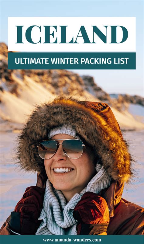 What to Pack for Winter in Iceland • Winter Iceland Packing List • Amanda Wanders