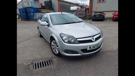 Vauxhall Astra Twin Top Sport Silver Convertible No Vat Youtube