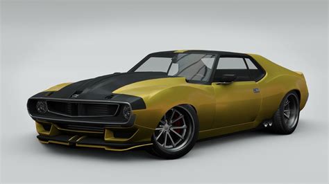 Amc Javelin Amx Ringbrothers Defiant D Model Cgtrader