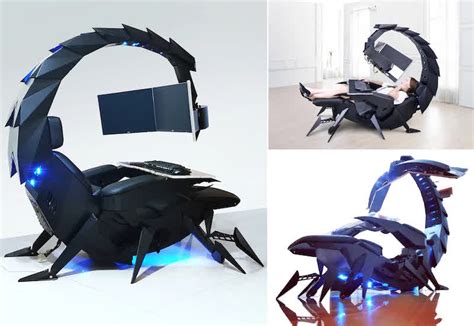 Sting Your Competitors With This Villainous Scorpion Gaming Chair