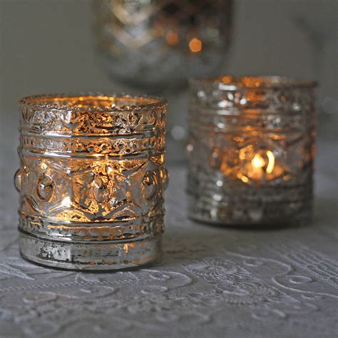 Ornate Antique Silver Tea Light Holder By The Wedding Of My Dreams