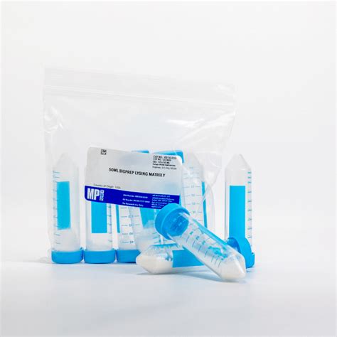 Bigprep Lysing Matrix Y Mpbio X Ml Tubes Labshow